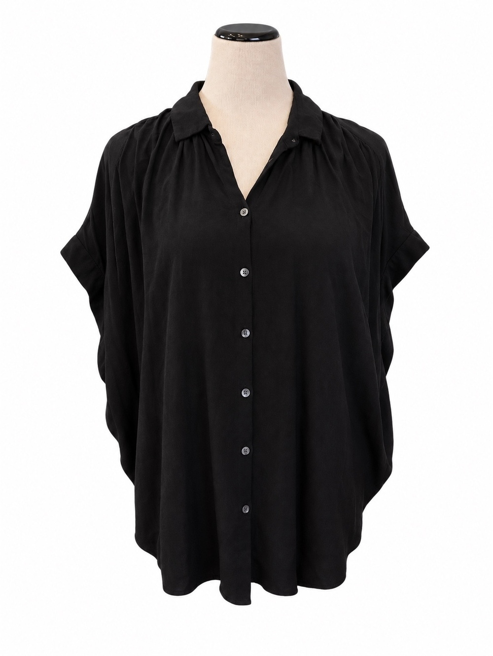 Madewell Central Drapey Button Down Shirt Sz 2X